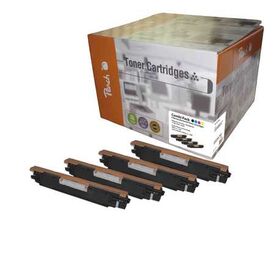 Peach Combi-Pack - 4-pack - black, yellow, cyan, magenta  | PT438