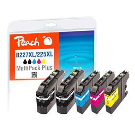 Peach Multi Pack Plus - 5-pack - black, yellow, cyan, | PI500-141