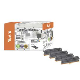 Peach Combi-Pack PT642 - 4-pack - black, yellow, cyan, magenta -