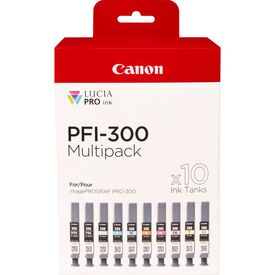 Canon PFI-MBK/PBK/CO/GY/R/C/M/Y/PC/PM 10 Ink Cartridge | 4192C008