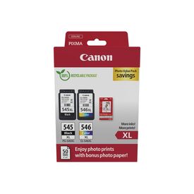 Canon PG-545XL/CL-546XL Photo Paper Value Pack - 2-pac | 8286B011