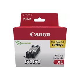 Canon PGI-570PGBK XL Twin Pack - 2-pack - 22 ml - XL - | 0318C010