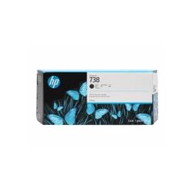 HP 738 - 300 ml - black - original - DesignJet - ink car | 498N8A