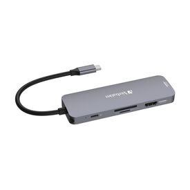 Verbatim CMH 08 - Hub - 1 x HDMI + 1 x USB-C (power deliv | 32151