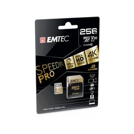 EMTEC SpeedIN Pro - 256 GB - MicroSDXC - Class | ECMSDM256GXC10SP