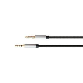 PYTHON GC-M0230 - 3.5mm - Male - XLR (4-pin) - Male - 3 m - Black