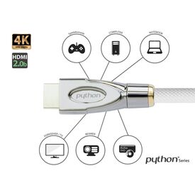 PYTHON GC-M0161 - 1 m - HDMI Type A (Standard) - HDMI Type A (Sta
