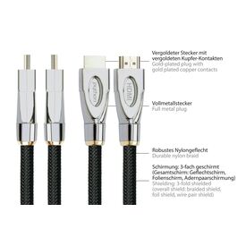 PYTHON HDMI 2.0 M/M 1m - 1 m - HDMI Type A (Standard)  | GC-M0015