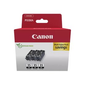 Canon PGI-35BK Triple Pack - 3-pack - 9.3 ml - black - | 1509B028
