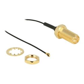 DeLOCK - Antenna cable - RP-SMA (R) to MHF4 (P) - 35 cm - | 90478
