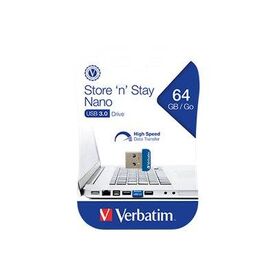 Verbatim Store 'n' Stay NANO USB flash drive 64 GB USB 98711