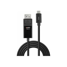 Lindy - Adapter cable - 24 pin USB-C (M) to DisplayPort ( | 43343