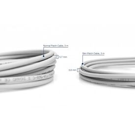 DIGITUS Slim - Patch cable - RJ-45 (M) to RJ-45 (M | DK-1617-010S
