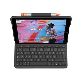 Logitech Slim Folio - Keyboard and folio case - Blue | 920-009478