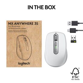 Logitech MX Anywhere 3S for Business - Mouse - right | 910-006959