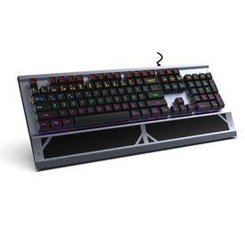 Inca IKG-444 / Full-size (100%) / USB / Mechanical / RGB LED / Ga