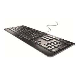 CHERRY KC 1000 - Keyboard - Nordic - black | JK-0800PN-2