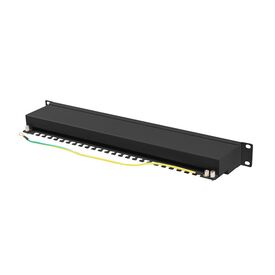 Lanberg PPSA-1024-B - patch-panel - 1U - 24-Port - 1 HE