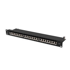 Lanberg PPS7-1024-B - Cat7 - F/UTP (FTP) - Black - ABS - Metal -