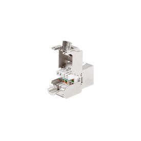 Lanberg KSF7-2000 - Flat - Stainless steel - RJ-45 - LSA - Female