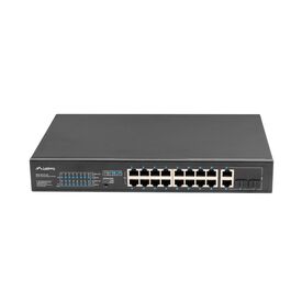 Lanberg RSFE-16P-2C-150 - Unmanaged - Gigabit Ethernet (10/100/10