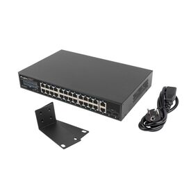 Lanberg !Switch 24x1GB POE+ 2xGB RSGE-24P - | RSGE-24P-2GE-2S-360