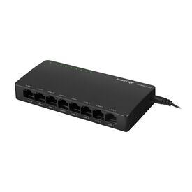 Lanberg DSP2-1008-12V - Unmanaged - Gigabit Ethernet (10/100/1000