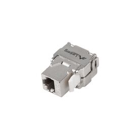 Lanberg KSFA-2000 - Flat - Silver - RJ-45 - Female - 22/26 - Cat6