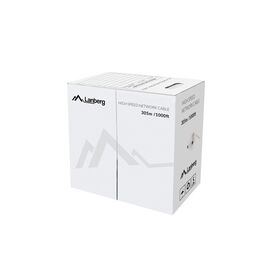 Lanberg LCU6-12CU-0305-S - 305 m - Cat6 - U/UTP (UTP) - Installat
