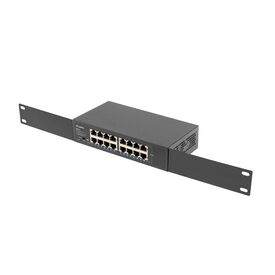 Lanberg RSGE-16 - Unmanaged - Gigabit Ethernet (10/100/1000) - Ra