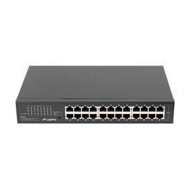 Lanberg RSGE-24 - Unmanaged - Gigabit Ethernet (10/100/1000) - Ra