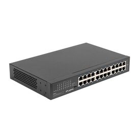 Lanberg RSGE-24 - Unmanaged - Gigabit Ethernet (10/100/1000) - Ra