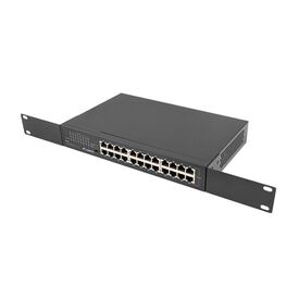 Lanberg RSGE-24 - Unmanaged - Gigabit Ethernet (10/100/1000) - Ra