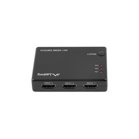 Lanberg SWV-HDMI-0003 - HDMI - 2.0b - Black - Acrylonitrile butad