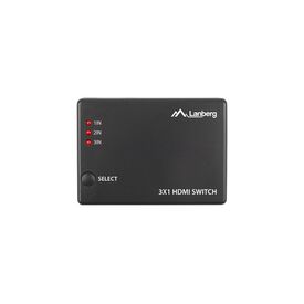Lanberg SWV-HDMI-0003 - HDMI - 2.0b - Black - Acrylonitrile butad