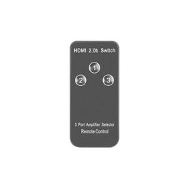 Lanberg SWV-HDMI-0003 - HDMI - 2.0b - Black - Acrylonitrile butad