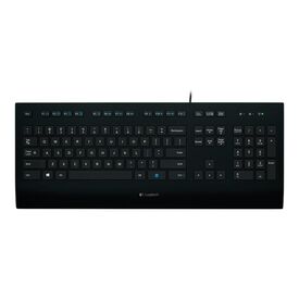 Logitech Corded K280e - Keyboard - USB - French | 920-005210