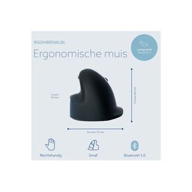 R-Go Ergonomic mouse HE Break - Vertical mouse - sm | RGOHBRSWLBL
