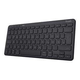Trust Lyra - Keyboard - compact - USB, Bluetooth, 2.4 GHz | 24709