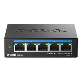 D-Link DMS 105 - Switch - unmanaged - 5 x 10/100/1000 | DMS-105/E