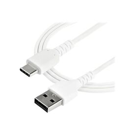 StarTech.com 2m USB A to USB C Charging Cable, Durab | RUSB2AC2MW