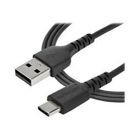 StarTech.com 1m USB A to USB C Charging Cable, Durab | RUSB2AC1MB