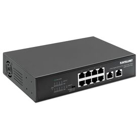 Intellinet 8-Port Gigabit PoE+ Switch 2 RJ45-Ports 120W  | 561402