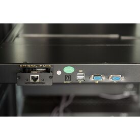 Digitus - KVM console with KVM switch - 1 ports -  | DS-72221-1GE