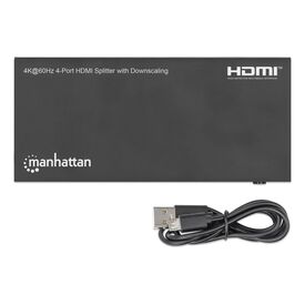 Manhattan 4Ka60Hz 4-Port HDMI-Splitter - 4-port | 208369