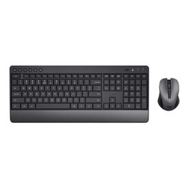 Trust Trezo Comfort - Keyboard and mouse set - wireless - | 24532