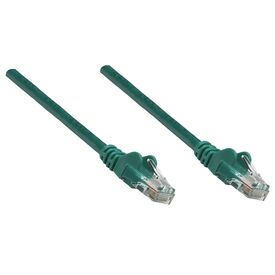 Intellinet Network Patch Cable, Cat6A, 0.25m, Green, Cop | 737043