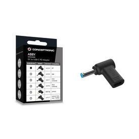 Conceptronic Adapter USB-C -> DC HP 4.5x3.0mm 18-20V | ABBY15PC01