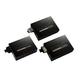 PLANET GT-802S - Fibre media converter - 1GbE - 10Base-T, 1000Bas