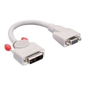 Lindy - VGA adapter - DVI-A (M) to HD-15 (VGA) (F) - 20 c | 41222